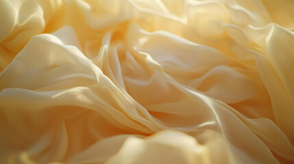 Obraz premium Timeless Elegance: Creamy Satin Fabric for Luxurious Wedding Designs