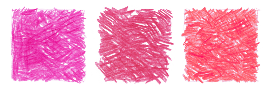 PNG Hand drawn scrawl sketch line hatching square blot. Red, pink Pen, pencil, pastel art grunge texture on transparent background.