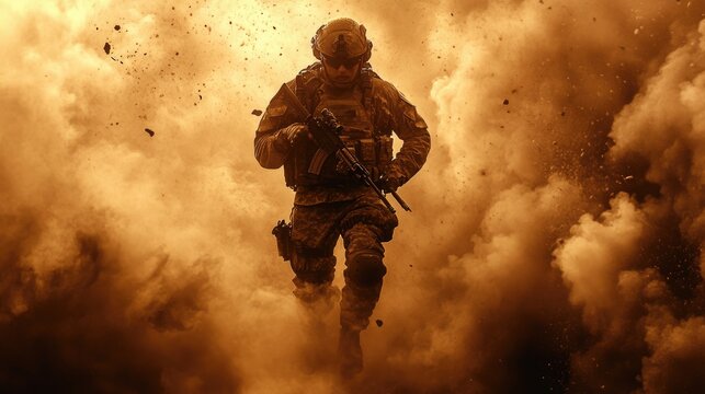 A Soldier's Perspective: Explosive Combat on an Uncharted Battlefield Cloaked in Smoke