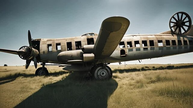 Old plane from the First World War.