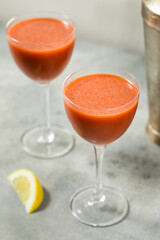 Cold Boozy Trinidad Sour Cocktail