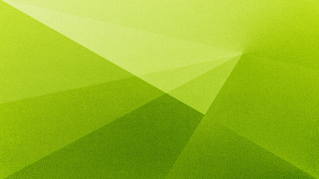 Green lime yellow white abstract background. Geometry. Line triangle corner mosaic. Light bright fresh glow. Noise grain mesh. Color gradient.Spring agriculture field plant eco ecology soncept.Design.