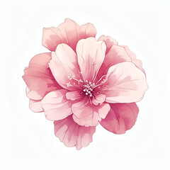 Soft Petals of a Pink Flower