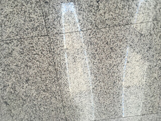 Shiny Granite Flooring Background - Stock Image