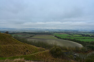 Fototapeta premium amazing English countryside view