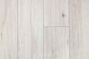 Light laminate floor as background, closeup