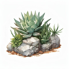 Succulent in Rocky Habitat