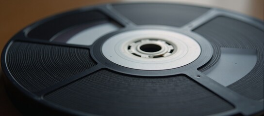 A censored movie tape featuring potentially offensive content related to police brutality