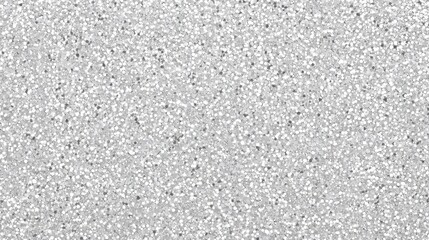 A stunning silver glitter background with fine shimmering particles reflecting cool light