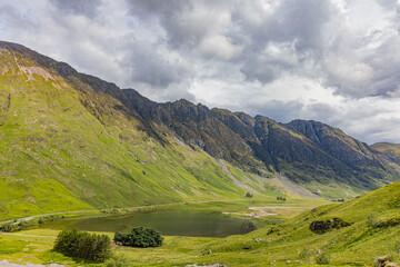 Obraz premium Aonach Eagach Ridge, Glencoe, Scotland