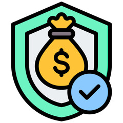 Reserve Outline Color Icon