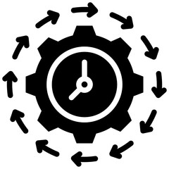 Consistency Glyph Icon