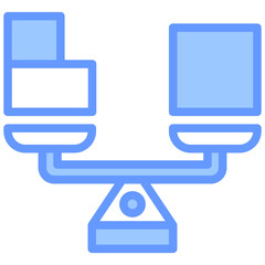 Stability Blue Icon