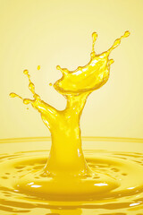 Yellow Orange Splash