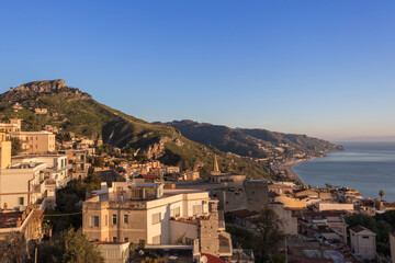 Obraz premium Taormina town. Sicily, Italy