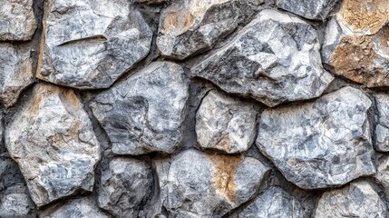 Obraz premium A textured stone-like background in muted gray and white tones, conveying strength, durability, and reliability, perfect for creating a solid, professional atmosphere. 