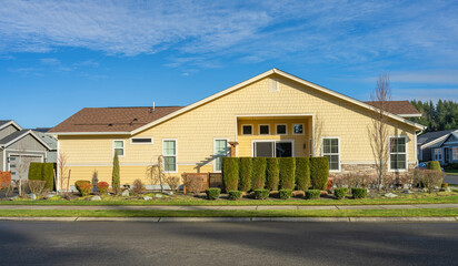 Tehaleh Washington state new housing construction.