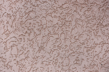 Texture of pink concrete wall as background, closeup