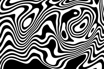 Fototapeta premium stripe, geometric, graphic, vector, optical, abstract, illusion, element, design, shape, motion, line, curve, white, wave, creative, pattern, art, texture, dynamic, wavy, wallpaper, black, effect, con