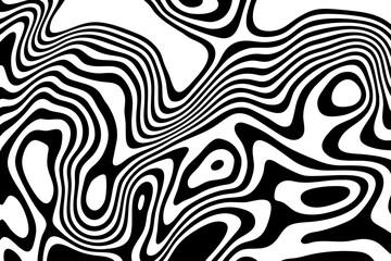 Vector liquid black and white background. Eps 10