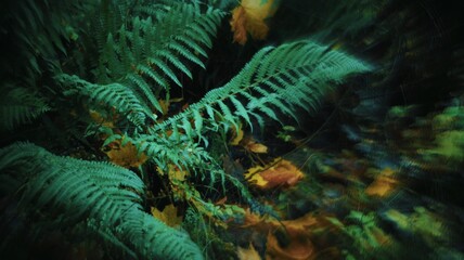 fern in the shade