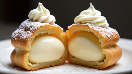 Fluffy Delight: The Cream Puff Experience