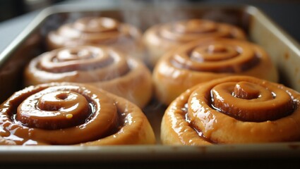 Cinnamon Swirls: A Warm, Glazed Delight