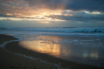 Fototapeta premium Sunset dans les Landes