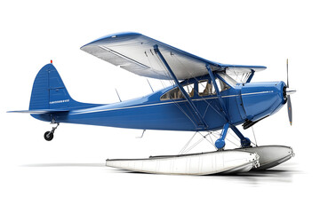 Classic Seaplane Soars Gracefully Above Water