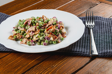 Moonlit clouds over Lviv create an enchanting night in Ukraine