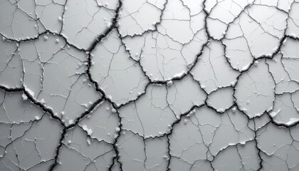 Obraz premium Cracked Dry Earth Showing Signs of Severe Drought