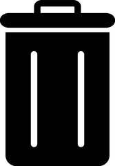 Trash icon or Delete icon. Vector
