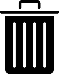 Trash icon or Delete icon. Vector
