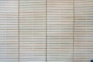 Close-up of a Modern Wooden Facade with Sleek Design