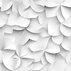 A seamless 3D pattern of overlapping geometric flower shapes with a matte finish . Seamless abstract 3d pattern background