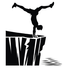 Cliffside Handstand