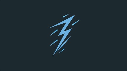 Dynamic Lightning Strike Line for Creative Designs