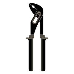 Pump Pliers icon vector