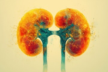 Kidney Health Awareness Poster for Organ Donation and Chronic Kidney Disease Education