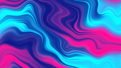 Obraz premium Neon Fluid Abstract Background