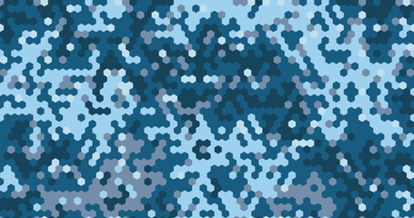 seamless camouflage pattern for outdoor and hunting apparel
