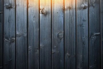 Obraz premium Weathered Wooden Wall Texture with Chiaroscuro Lighting and Natural Grain Patterns Minimalist Design