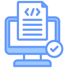 Training Data Blue Icon