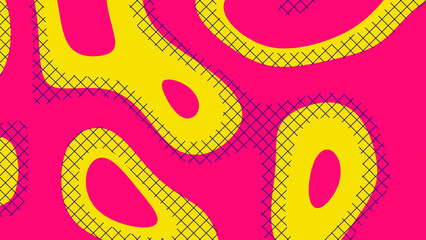 Bright Dynamic Background Illustration