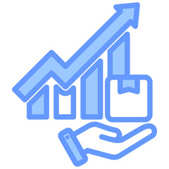 Sales Blue Icon