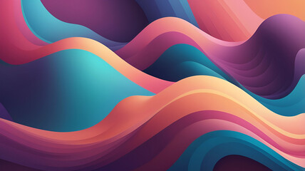 "Ethereal Flow: A Vivid Abstract Background"