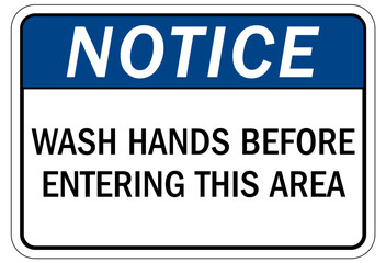 Employees must wash hands