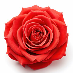 Beautiful Red Rose Photograph Capturing Nature's Elegance and Romantic Symbolism