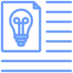 Fototapeta premium Subject Matter Blue Icon