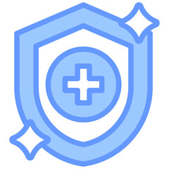 Obraz premium Hygiene Blue Icon